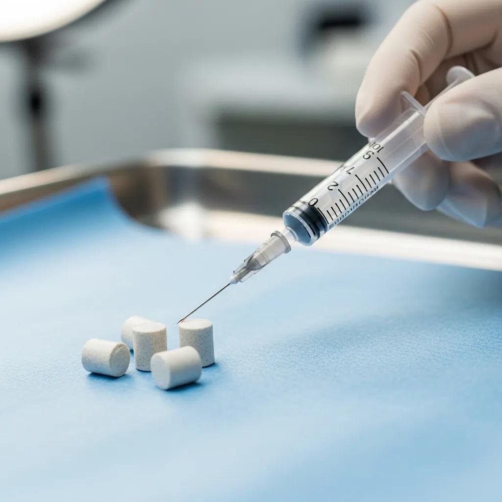 Bioidentical hormone pellets and clinical tools in a medical setting