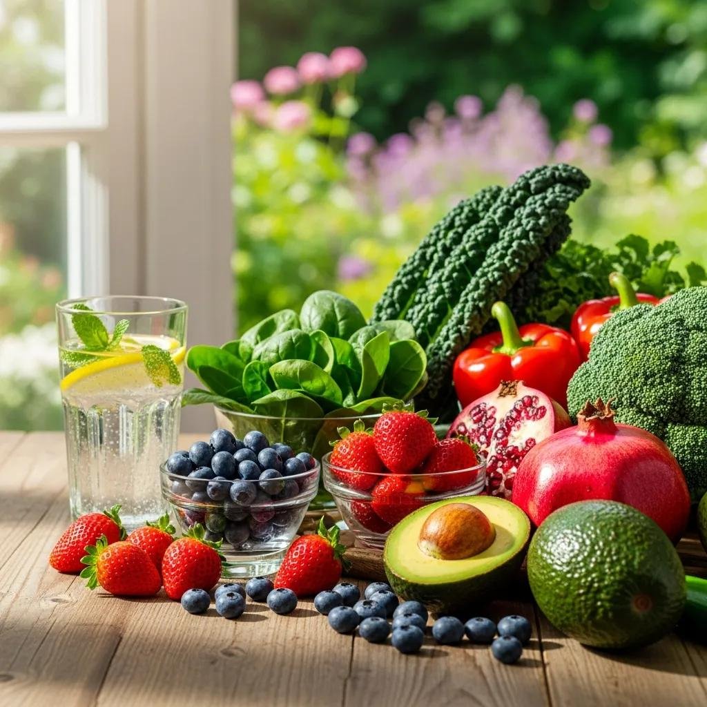 Healthy lifestyle choices for managing chronic inflammation and promoting anti-aging