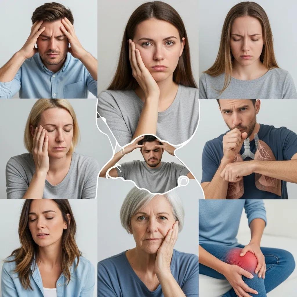 People experiencing common symptoms of mold and biotoxin exposure